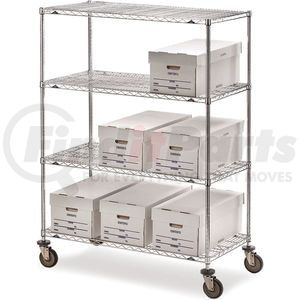 Metro 5446600 Utility Cart Metro Super Erecta Shelf Trucks with Wire Shelves - 72" Wx18" D Shelf - 68" H