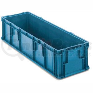 SO4822-7BLUE by LEWIS-BINS.COM - ORBIS Stakpak SO4822-7 Plastic Long Stacking Container 48 x 22-1/2 x 7-1/4 Blue