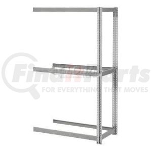 785520GY by GLOBAL INDUSTRIAL - Global Industrial&#153; Expandable Add-On Rack 36x18x84, 3 Levels No Deck 1500lb Cap Per Level, GRY