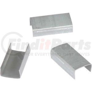 OST48-C by PAC STRAPPING PROD INC - Open Steel Strapping Seals, For Use With 1/2" W Steel Strapping Tools - 2,500 Pack