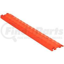 FL1X1.5-O by JUSTRITE - Fastlane&#174; Drop Over Cable Protector 1 CH 5.25"W - Orange