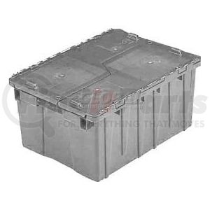 FP06-GY by LEWIS-BINS.COM - ORBIS Flipak&#174; Distribution Container FP06 - 15-3/16 x 10-7/8 x 9-11/16 Gray
