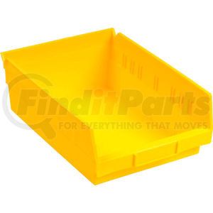 30158YELLO by AKRO MILS - Akro-Mils Plastic Nesting Storage Shelf Bin 30158 - 8-3/8"W x 17-7/8"D x 4"H Yellow
