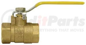 2005-8 by TECTRAN - Shut-Off Valve - Brass, 1/2 inches Pipe Thread, Female to Female Pipe