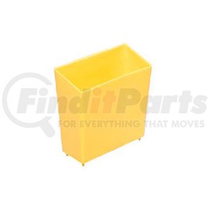 550115 by GLOBAL INDUSTRIAL - Global Industrial&#153; Little Bin For Plastic Bins - 4 x 2 x 4 Yellow