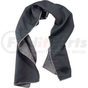 12668 by ERGODYNE - Chill-Its® 6602MF Evaporative Microfiber Cooling Towel, Grey