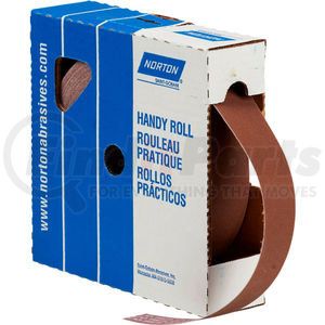 66261126274 by SAINT-GOBAIN - Norton 66261126274 Metalite Cloth Roll 1"W x 50 Yds. Aluminum Oxide P120 Grit