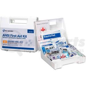 90588 by ACME UNITED - First Aid Only&#153; 90588 First Aid Kit, 25 Person, ANSI Compliant, Class A, Plastic Case