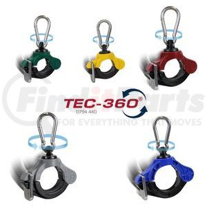 360175ST by TECTRAN - 1.75" ID Tec-360 Clamp - Grey SS Clip