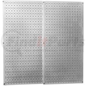 30-P-3232 GV by WALL CONTROL - Wall Control Pegboard Pack- 2 Panels, Galvanized Metallic, 32" X 32" X 3/4"