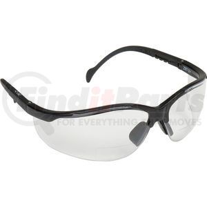 SB1810R15 by PYRAMEX SAFETY GLASSES - V2 Readers&#174; Eyewear Clear +1.5 Lens , Black Frame