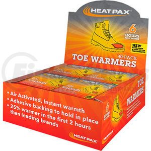 1106-40D by OCCUNOMIX - Occunomix Heat Pax Toe Warmers 40-Pack Display 1106-40D