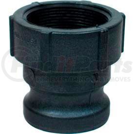 49010430 by APACHE - 2" A Polypropylene Cam and Groove Adapter x Female NPT