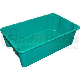 780308-5170 by MOLDED FIBERGLASS COMPANIES - Molded Fiberglass Nest and Stack Tote 780308 - 19-3/4" x 12-1/2" x 6" Green