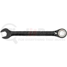 JSCV14F by PROTO - Proto JSCV14F Black Chrome Combination Locking Flex-Head Ratcheting Wrench 7/16" - Spline