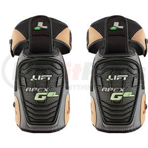 KAX-0K by LIFT SAFETY - Apex Gel Knee Guard, Knee Protector/Pad, 1 Pair
