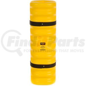 1704 by JUSTRITE - Eagle Narrow Column Protector, 4"- 6" Column Opening, 13"O.D. x 42"H, Yellow, 1704