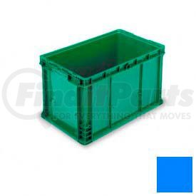 NXO2415-14-BL by LEWIS-BINS.COM - ORBIS Stakpak NXO2415-14 Modular Straight Wall Container, 24"L x 15"W x 14-1/2"H, Blue