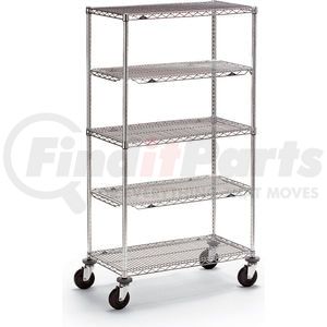 4728500 by METRO - Metro qwikSLOT Wire Shelf Trucks - 48" Wx18" D Shelf