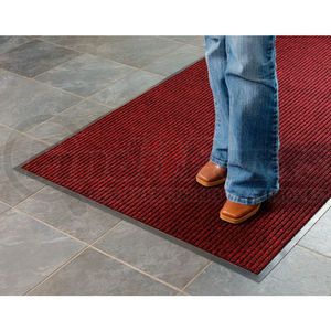 0103311054X6 by APACHE - Apache Mills Brush & Clean&#153; Entrance Mat 3/8" Thick 4' x 6' Burgundy