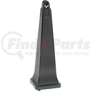 FG257088BLA by RUBBERMAID - Rubbermaid Groundskeeper Smokers Receptacle Black