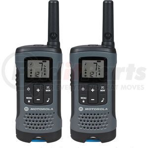 T200 by MOTOROLA - Motorola Talkabout&#174; T200 Rechargeable Two-Way Radios,Gray - 2 Pack
