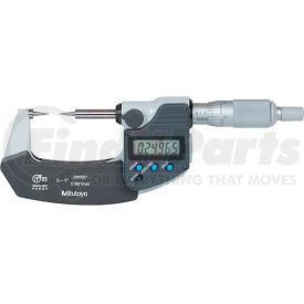 342-351-30 by MITUTOYO - Mitutoyo 342-351-30 Digimatic 0-1"/25.4MM Point Anvil Micrometer Data Output & Ratchet Stop Thimble