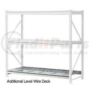 504352A by GLOBAL INDUSTRIAL - Global Industrial&#153; Additional Level, Steel Deck, 96"Wx48"D