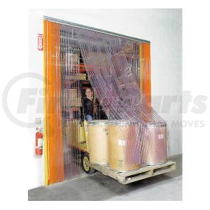 Global Industrial 786132 Global Industrial™ Scratch Resistant Strip Door Curtain 7'W x 12'H