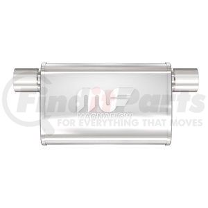 11376 by MAGNAFLOW EXHAUST PRODUCT - Straight-Through Performance Muffler; 2.5in. Offset Same Side;  4x11x9 Body