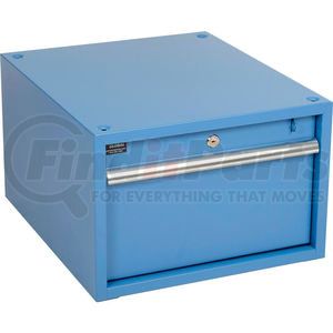 606958BL by GLOBAL INDUSTRIAL - Stacking Workbench Drawer 17-1/4"W x 20"D x 12"H - Blue