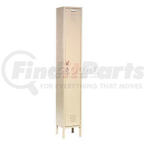 652140TN by GLOBAL INDUSTRIAL - Global Industrial Capital® Single Tier 1 Door Locker, 12"Wx18"Dx72"H, Tan, Assembled