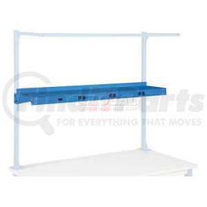 249297BL by GLOBAL INDUSTRIAL - Global Industrial&#153; 96"W Shelf with Electrical - Blue