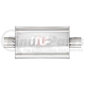 12219 by MAGNAFLOW EXHAUST PRODUCT - Straight-Through Performance Muffler; 3in. Center/Center;  5x14x8 Body