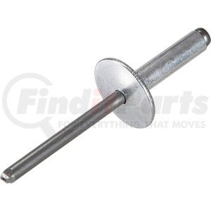 NDBGSML66S by TITAN FASTENERS - Pop Blind Rivet - 3/16 x 6-6 - Flange Head - Up to 3/8" Grip - Steel/Steel - USA - Pkg of 250