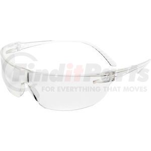 SVP200 by NORTH SAFETY - Uvex&#174; SVP200 Safety Glasses, Clear Frame Frame, Clear Lens, Scratch-Resistant