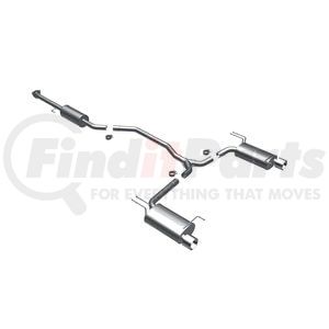 16817 by MAGNAFLOW EXHAUST PRODUCT - Street Series Stainless Cat-Back System