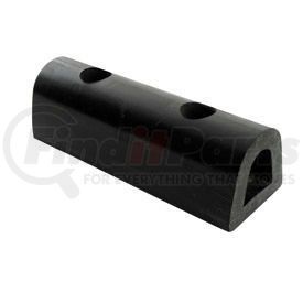 B54110 by GLOBAL INDUSTRIAL - Global Industrial&#153; Extruded Rubber Fender Bumper, 12"L x 4-1/4"W x 4"H
