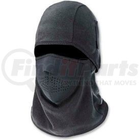 16827 by ERGODYNE - Ergodyne&#174; N-Ferno&#174; 2-Piece Fleece/Neoprene Balaclava, Black, 16827