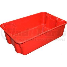780308-5280 by MOLDED FIBERGLASS COMPANIES - Molded Fiberglass Nest and Stack Tote 780308 - 19-3/4" x 12-1/2" x 6" Red