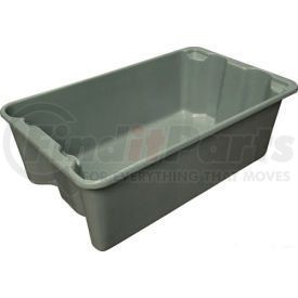 7805085172 by MOLDED FIBERGLASS COMPANIES - Molded Fiberglass Toteline Nest and Stack Tote 780508 - 24-1/4" x 14-3/4" x 8", Gray