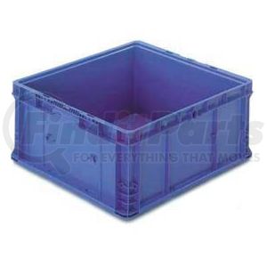 NXO2422-14-BL by LEWIS-BINS.COM - ORBIS Stakpak NXO2422-14 Modular Straight Wall Container, 24"L x 22-1/2"W x 14-1/2"H, Blue