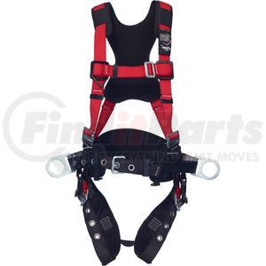 1161205 by DB INDUSTRIES - 3M&#153; Protecta&#174; Comfort Construction Style Positioning Harness, Tongue Buckle/Pass Thru, M/L
