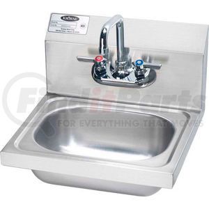 HS-2L by KROWNE - Krowne&#174; HS-2L 16" Wide Hand Sink Compliant, Wrist Handles