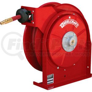 5635 OLP by REELCRAFT - Reelcraft 5635 OLP 3/8"x35' 300 PSI Premium Duty All Steel Spring Retractable Compact Hose Reel