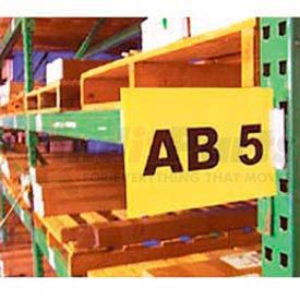 WSK-1Y by AIGNER INDEX INC - Aisle Signage Kit 8-1/2" x 11" (10 pcs/pkg)