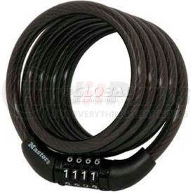 8143D by MASTER LOCK - Master Lock&#174; No. 8143D Cable Lock, 4' Combination Cable Lock