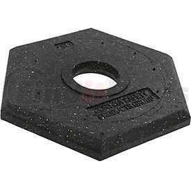 03-731 by CORTINA SAFETY PRODUCTS - Rubber Delineator Base, 15 lb. Replacement Base
