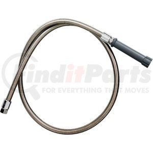 B-0068-H by T&S BRASS - T&S Brass B-0068-H Flexible Stainless Steel Hose, For Prerinse Over Head Swivel Goosenecks 68"