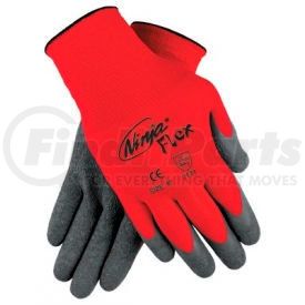N9680L by MCR SAFETY - Ninja Flex Latex Coated Palm Gloves, MEMPHIS GLOVE N9680L, 1-Pair